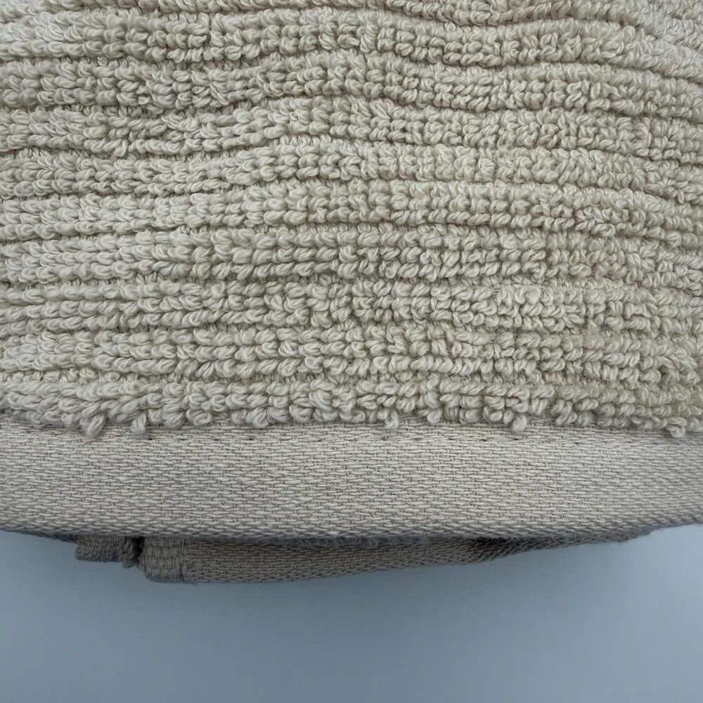 Brooks Brothers Premium Turkish Cotton Hand Towels Set of 2 Tan Beige NWT